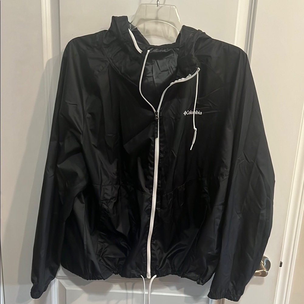 Columbia Black Hooded Jacket